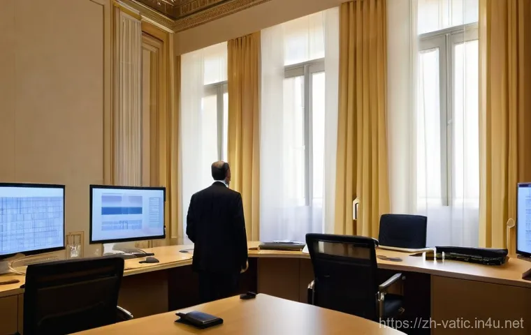 바티칸 시국의 금융 시스템 - **Prompt:** A dignified and wise Pope, resembling Pope Francis, stands in a classic Vatican office f...