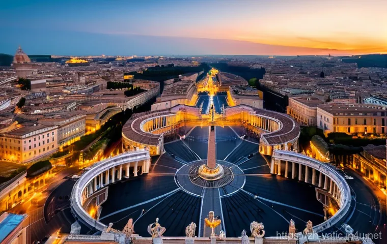 바티칸 시국과 요한 바오로 2세 - **Vatican City: A Global Spiritual Beacon**
    A breathtaking wide-angle shot capturing the majesti...